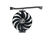 ventilateur de refroidissement FDC10U12S9-C de 95mm CF1010U12D pour ASUS Radeon RX 6950XT 6900XT 6800 6700 XT TUF OC GAMING ventilateur de refroidisseur de carte graphique - Type black C-Fan CF1010