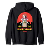 Chucky Sorry Jack Chucky’s Back Sinister Cartoon Zip Hoodie