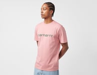 Carhartt WIP Script T-Shirt, Pink