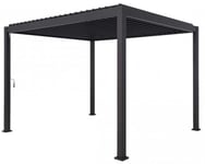 Utsikt Pergola 3x4m Svart