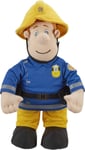 CHARACTER OPTIONS FIREMAN SAM TALKING PLUSH 12 inch soft toy with Fireman Sam p