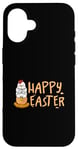 Coque pour iPhone 16 Sarcastic Chicken Team Breakfast Œufs amusants