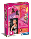 Clementoni Jigsaw Puzzle Barbie 1000 Pieces - Poster Included, Puzzle For Adults 14-99 Years, Gift For Men/Women, Doll, Made In Italy, 39806