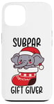 iPhone 13 Ugly Christmas Funny White Elephant Gift Subpar Gift Giver Case