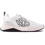 Hugo Mens Kane Runn Trainers - White - Size UK 7