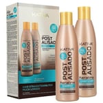 Kativa Post Brazilian Kertain Hair Repair Treatment Shampoo Conditioner Kit/Set