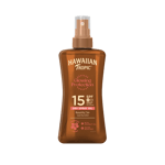 Hawaiian Tropic Glowing Protection Dry Oil Spray SPF15 200 ml