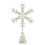 Bloomingville - Cannes Tree Star Top - Silver (82057213)