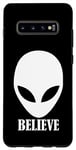 Coque pour Galaxy S10+ Extraterrestre - Believe Alien