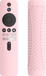 Silicone Coque Compatible Avec Xiaomi Mi Box 4K Tv(2Nd Gen) Telecommande, Antiderapant etui De Protection Remote Caque Case Housse Pour Xiaomi Mi Box 4K Tv Remote 2Nd Generation(Rose)