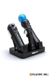 triple charger playstation move manette vr ps3 ps4 ps5 station charge nav