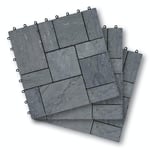 ArtStone Golvplattor Dark Limestone - Snap-on floor tile ART-FL010
