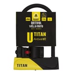 antivol U AUVRAY TITAN  ¥12 165 x 245 avec support pour vélo, moto