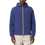 Veste K-Way  Giacca Jack Stretch Nylon Jersey Blue Deep Cobalt