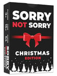 Christmas Card Game Sorry Not Sorry - Family Games | Christmas Stocking Filler Games | Xmas Gift Ideas, Secret Santa Gifts | Holiday Party Games | Cards Games for Adults Parties | Age 15+