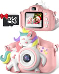 Kids Camera,  Kids Camera for Girls, 1080P HD 2.0 Inch Screen Kids Digital Camer