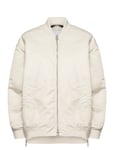 Satin Bomber Cream Calvin Klein Jeans