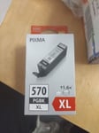 CANON PGI-570 XL Black PGBK Ink Cartridge for Pixma - BRAND NEW IN BOX - Genuine