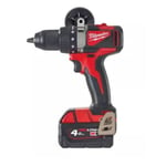 Perceuse-visseuse 18V M18 BLDD2-502X + 2 batteries 5Ah + chargeur + HD-Box MILWAUKEE 4933464515