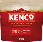 Kenco Smooth Instant Coffee Refill 150g (Pack of 6, Total 900g)