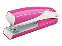 Leitz Wow Nexxt Mini - Häftapparat - 10 Ark / 1 Mm - No.10 - Metall - Rosametallic