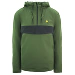 Lyle & Scott Warm Up Mens Green Anorak Jacket - Size X-Large