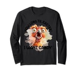 How Long Til Easter I Want Candy Long Sleeve T-Shirt