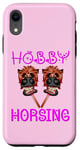 Coque pour iPhone XR Chevaux Bâton-Cheval HOBBY HORSING