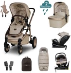 Cosatto Wow 3 All Stage 8 piece Travel System Whisper