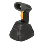 Delock stregkode 2.4GHz scanner 1D/2D - Med ladestation