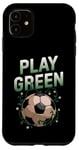 iPhone 11 Play Green Soccer Earth Day Eco-Friendly Sustainability Case