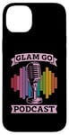 iPhone 14 Plus Glam Go Podcast Producer Podcast Host Microphone Podcasting Case