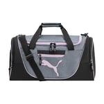 PUMA Sacs de Sport Evercat Candidate pour Femmes, Noir/Multicolore, Taille Unique, Evercat Candidate Sac de Sport