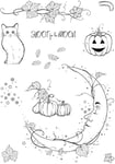 Pink Ink Designs Harvest Moon-Clear Stamp Set, A5