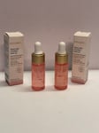 2x Biossance Squalane + Vitamin C Rose Oil 4.5ml Brand New