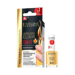 Eveline Argan Elixir 8in1 Intensely Regenerating Oil for Cuticles & Nails 12ml