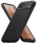 Ringke Coque Compatible avec Google Pixel 8a [Onyx] Antidérapant Antichoc Protection Robuste Flexible Ultra Fine TPU Souple Durable Étui pour Coque Pixel 8a - Black