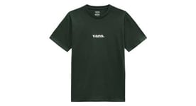 T shirt manches courtes vans lower corecase vert