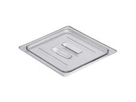 Låg Til Kantine Med Håndtag Cambro 1/2Gn 32.5X26.5Cm Polycarbonat Klar,6 Stk/Krt