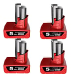 2X 7.0Ah Pour batterie Milwaukee M12B6 M12 12V LITHIUM 48-11-2402 / chargeur