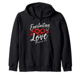 Everlasting Love Jeremiah 31:3 Bible Verse Zip Hoodie