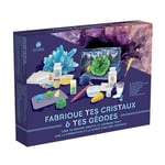 Jeu créatif Fabrique tes cristaux et géodes