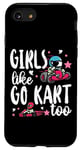 iPhone SE (2020) / 7 / 8 Go Kart Racing Girl Female Toddler Girls Like Go Karts Too Case