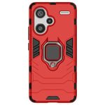 Avizar Case for Xiaomi Redmi Note 13 Pro Plus Ring Support Ring Collection, Red