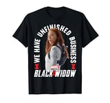 Marvel Black Widow Unfinished Business Portrait T-Shirt