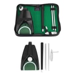 Indoor Outdoor Putter Club Ball Strike Swig Training Aid Tools Kit With Bag