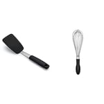 OXO Good Grips Silicone Flexible Turner & Good Grips 28 cm Balloon Whisk