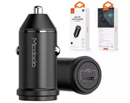 MCDODO Car Charger Adapter Mini 20W USB C Fast Car Charger For iPhone Samsung