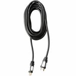 Câble HDMI 2,0 V haute vitesse 4 K 5 m : connectez vos appareils avec une qualité supérieure. Profitez d'images nettes et d'une vitesse de transmission rapide. Idéal pour les films et les jeux vidéo.