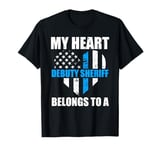 my heart sherif belongs to a police officer T-Shirt